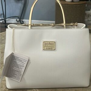Loungefly Harry Potter Cream Satchel